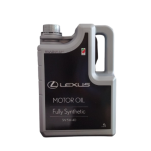 LEXUS MOTOR OIL FULLY SYNTHETIC SN 5W-40, 4 LITERS